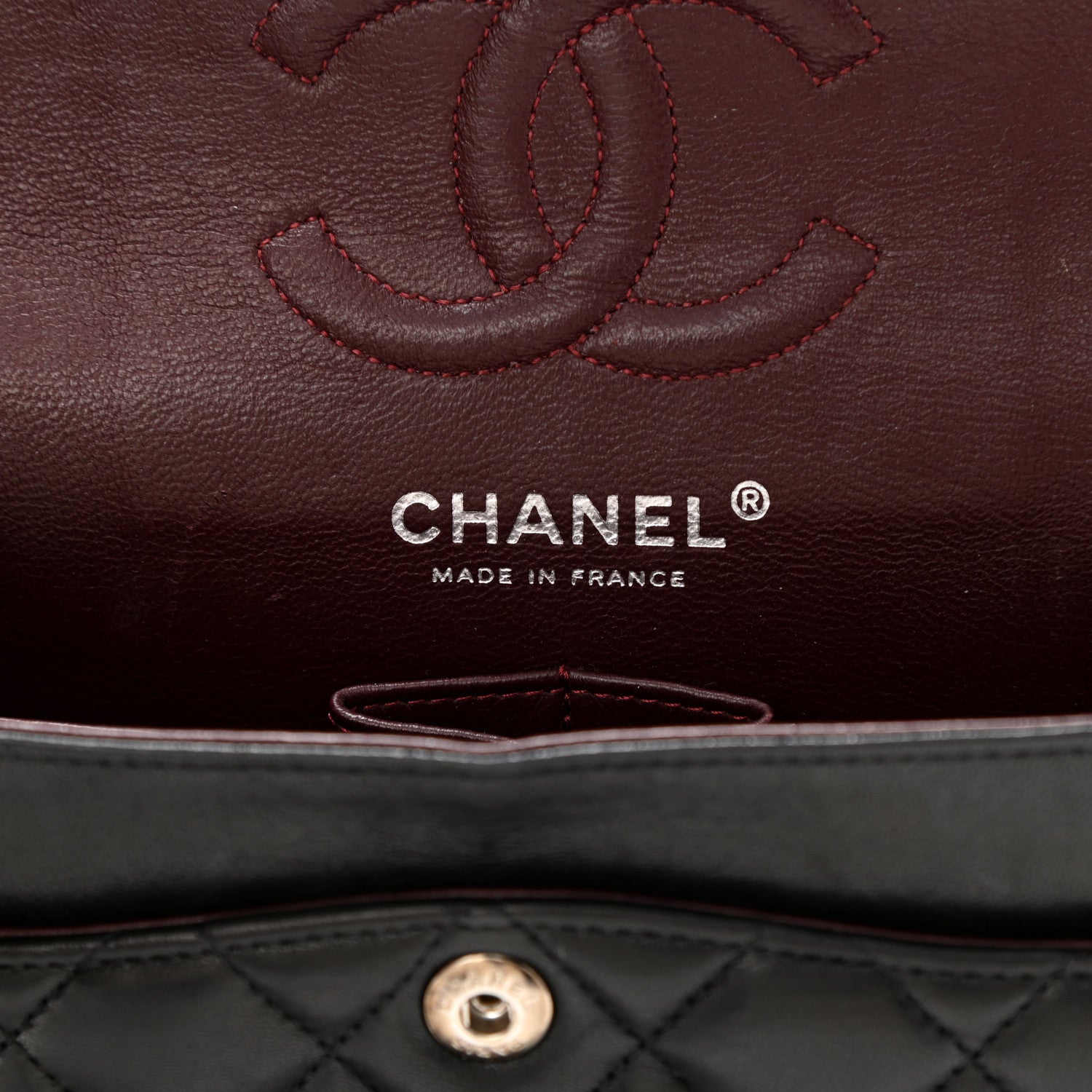 Chanel Lambskin Quilted Small Double Flap Black 6 of 18