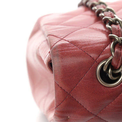 Chanel Lambskin Degrade Quilted Jumbo Single Flap Red 17 of 18