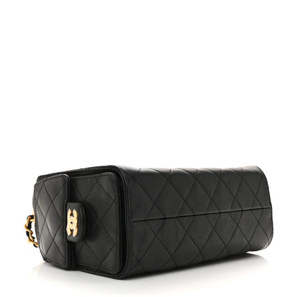 Chanel Caviar Quilted Mini Chanel 25 Handbag Black 4 of 15