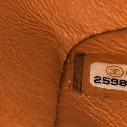 Chanel Caviar Quilted Mini Rectangular Flap Light Brown 6 of 12