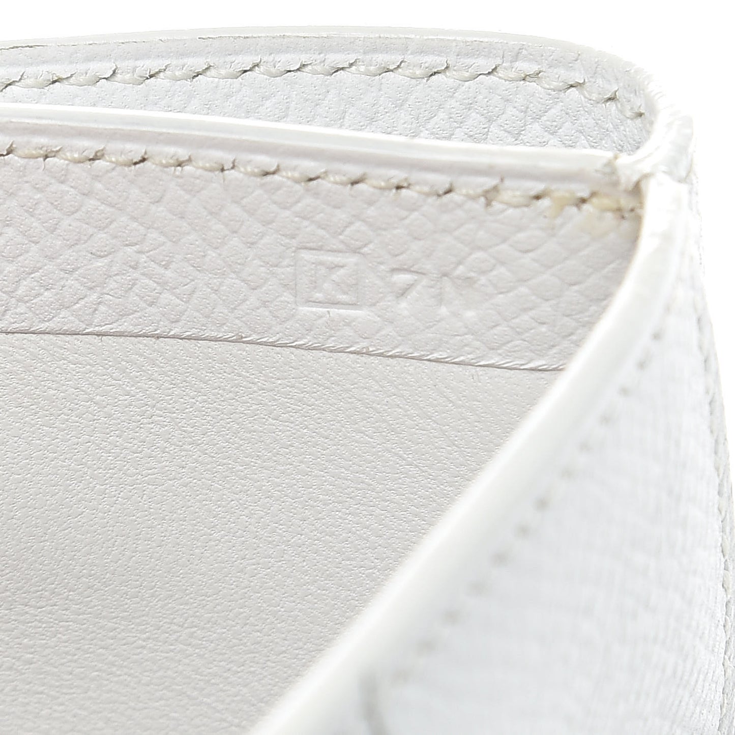 Epsom Bearn Recto Verso Wallet Blanc
