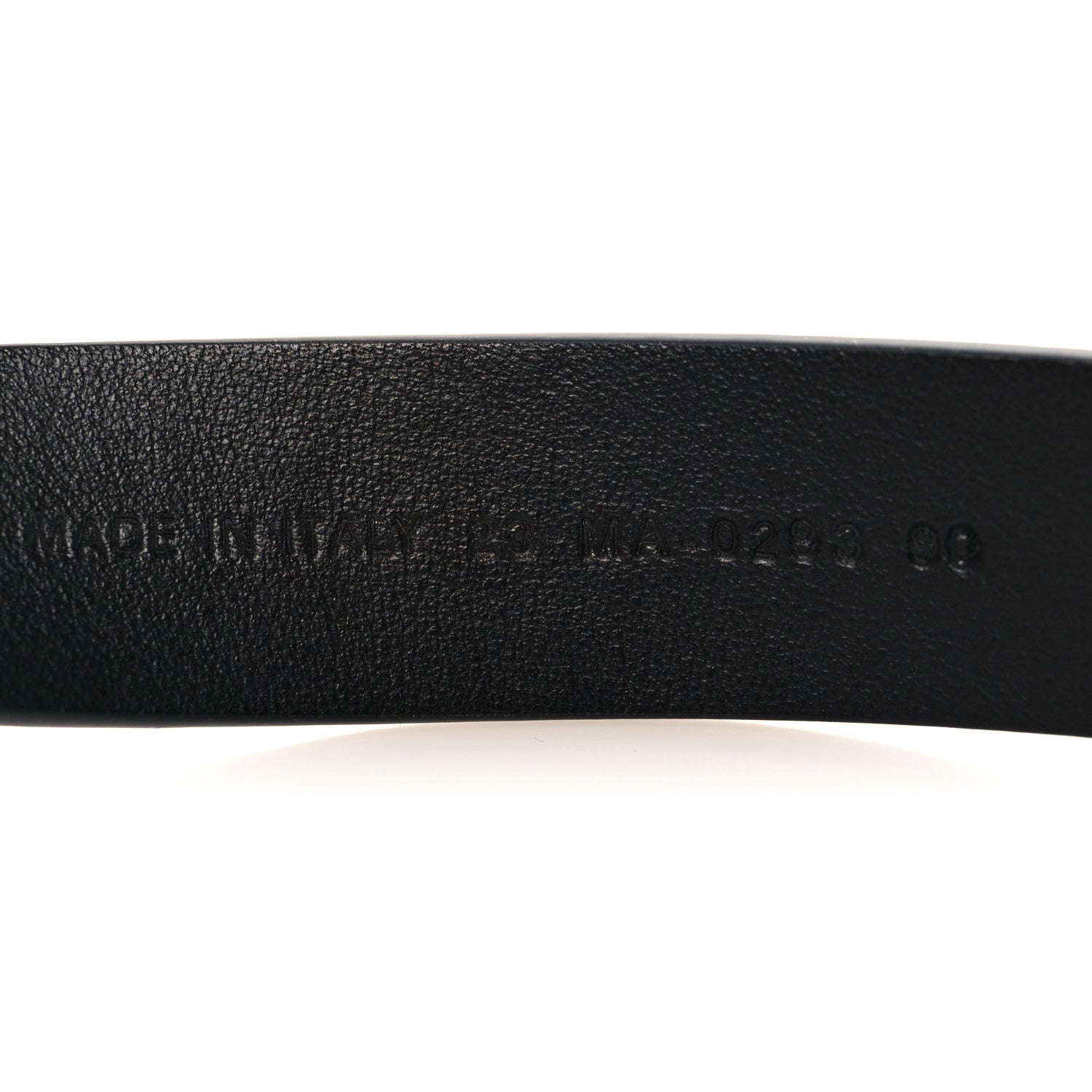Christian Dior Calfskin 30 Montaigne Cut-Out CD Belt 90 36 Black 6 of 6