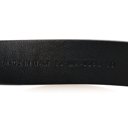 Christian Dior Calfskin 30 Montaigne Cut-Out CD Belt 90 36 Black 6 of 6