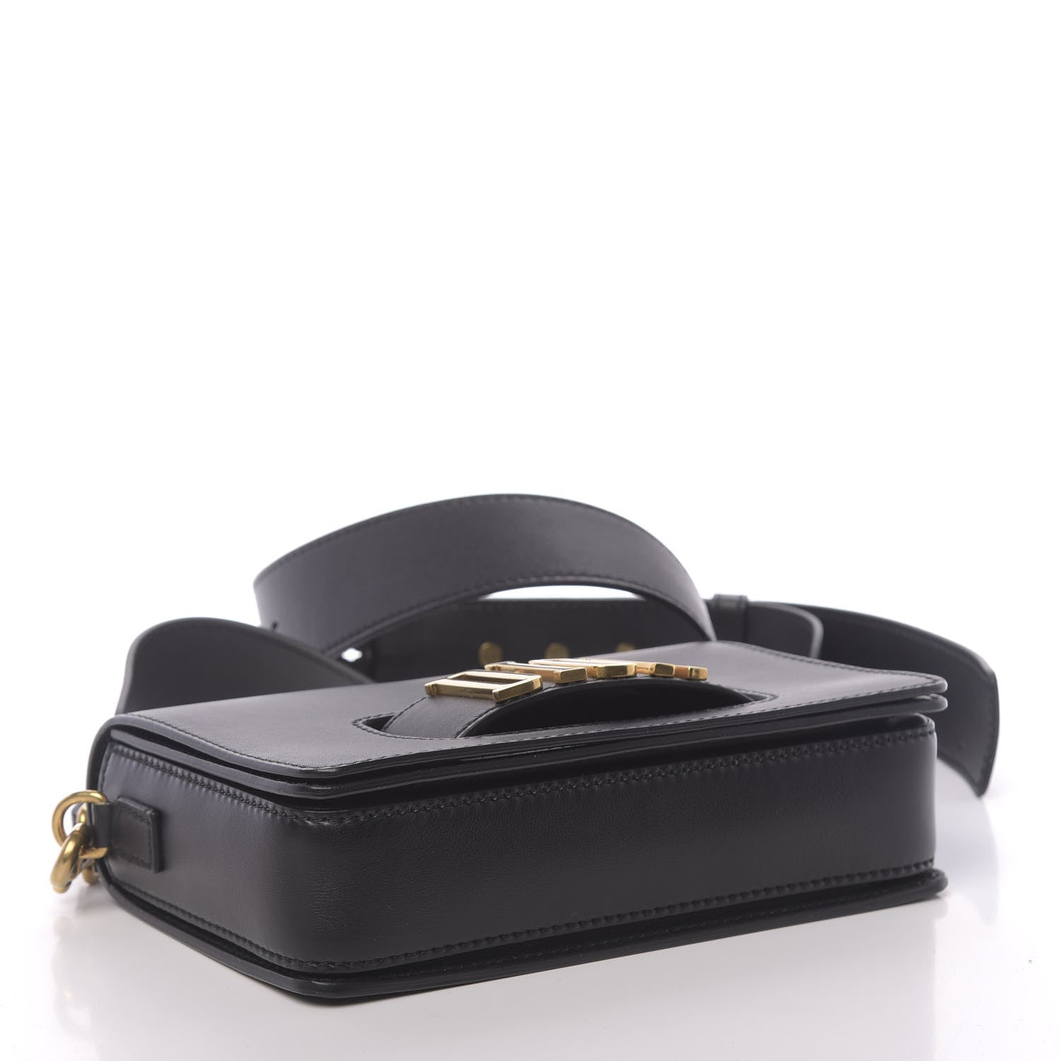 Christian Dior Smooth Calfskin Dio(r)evolution Flap Bag Black 4 of 13