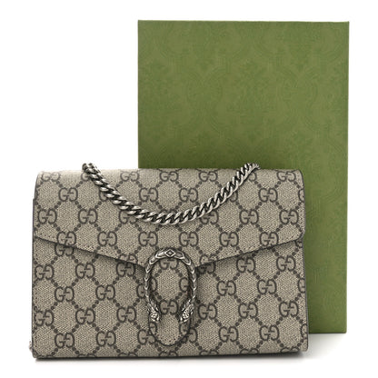 Gucci GG Supreme Monogram Mini Dionysus Chain Wallet Beige Taupe 11 of 11