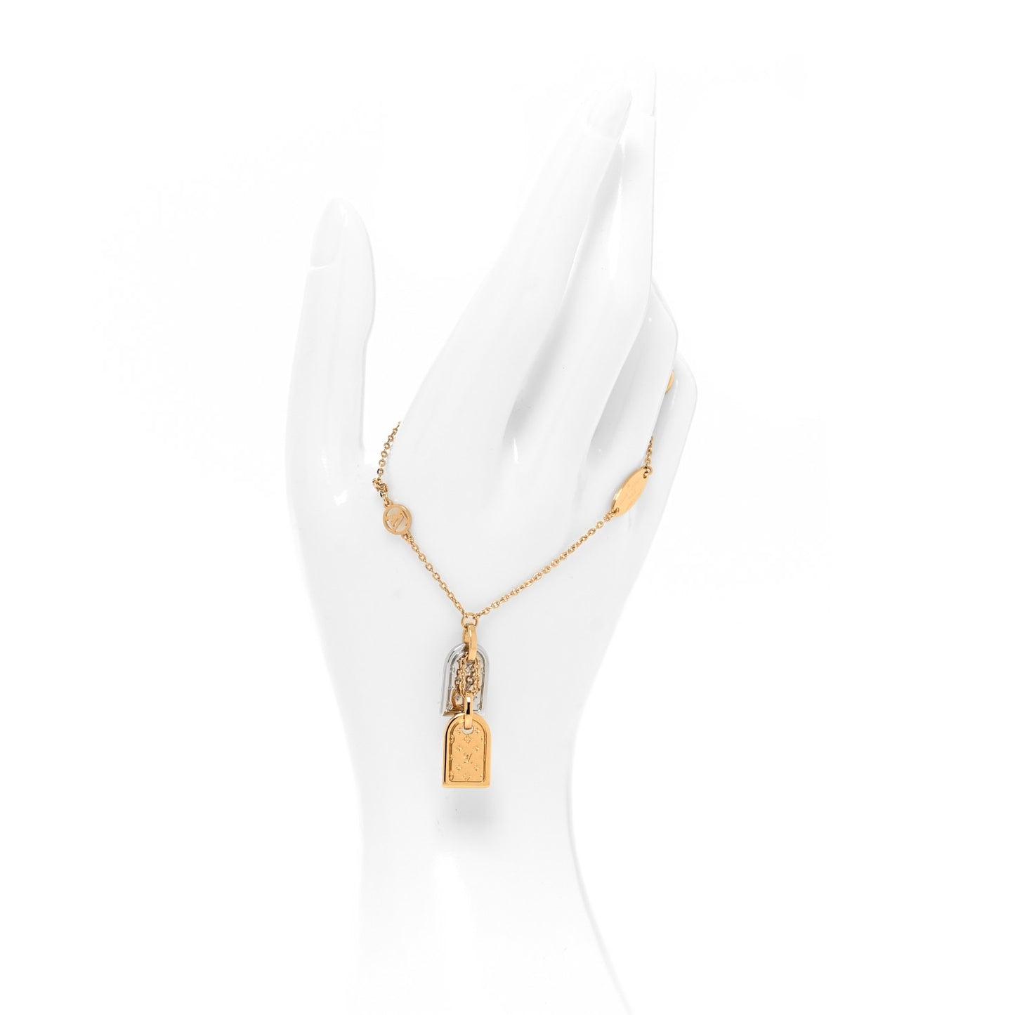 Brass Nanogram Bracelet Silver Gold