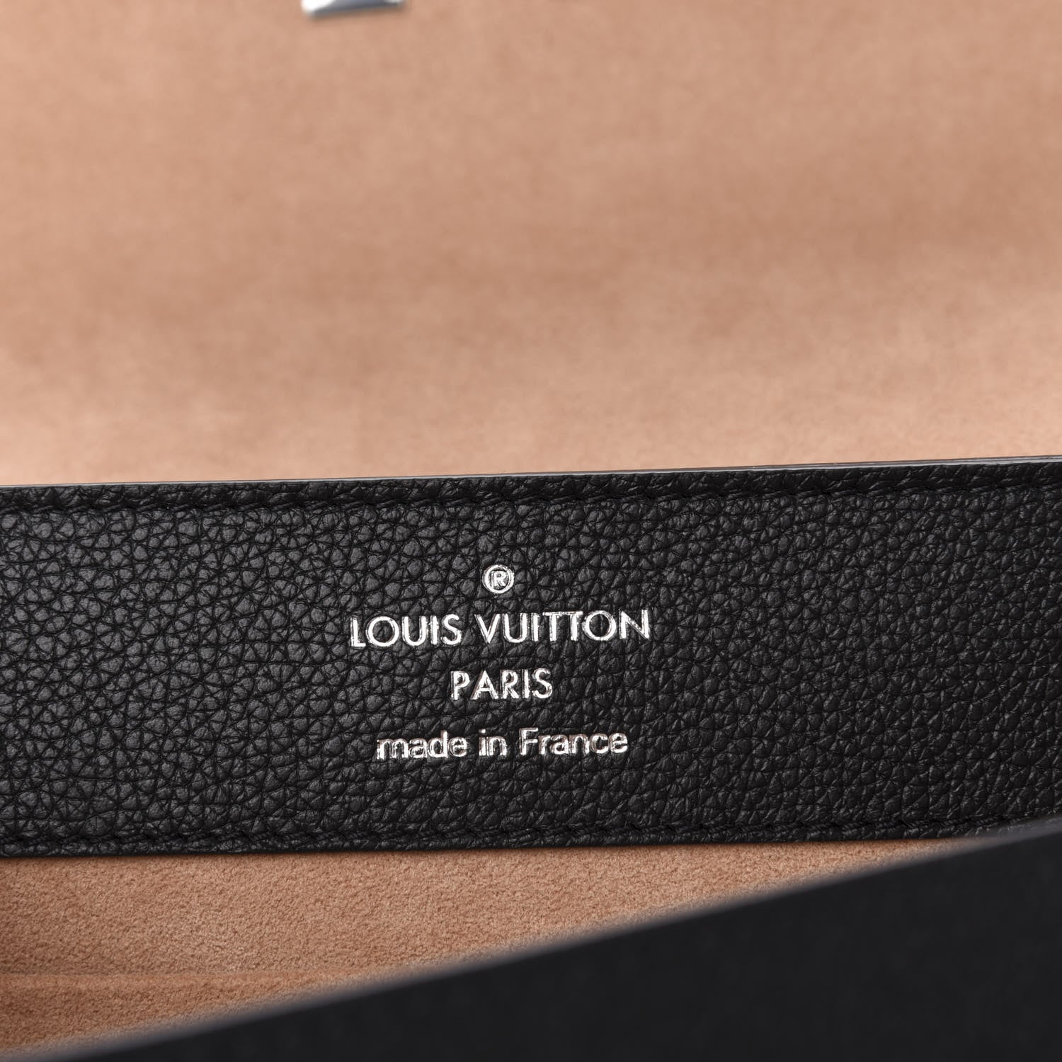 Louis Vuitton Calfskin Lockme Ever BB Black 6 of 12
