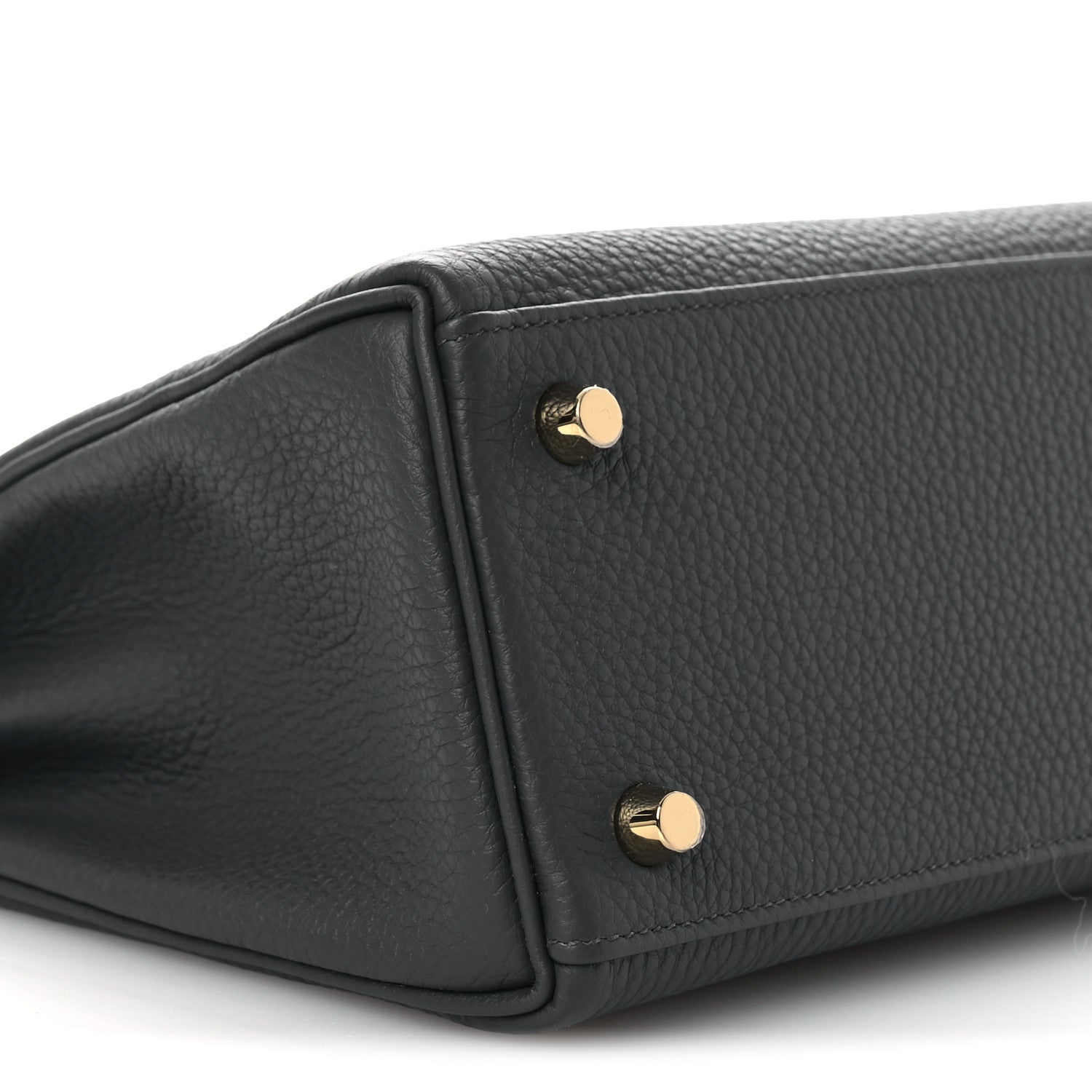 Hermes Togo Kelly Retourne 25 Gris Misty 9 of 13