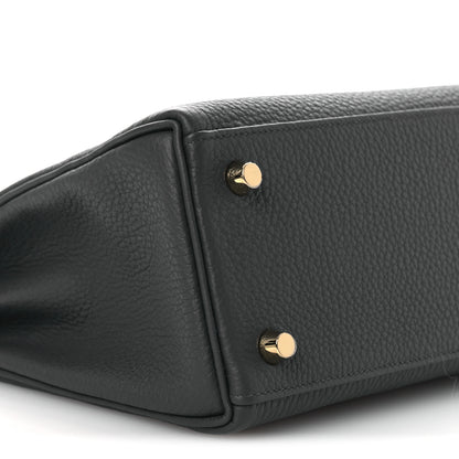 Hermes Togo Kelly Retourne 25 Gris Misty 9 of 13