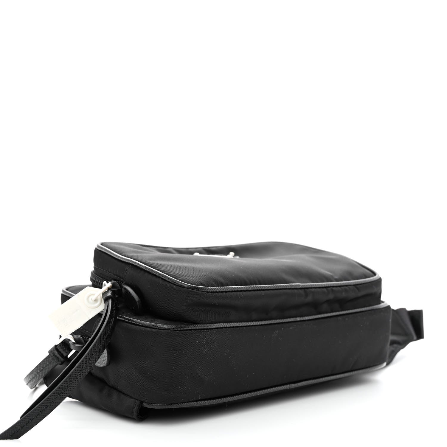 Prada Re-Nylon Saffiano Belt Bag L Black 4 of 13