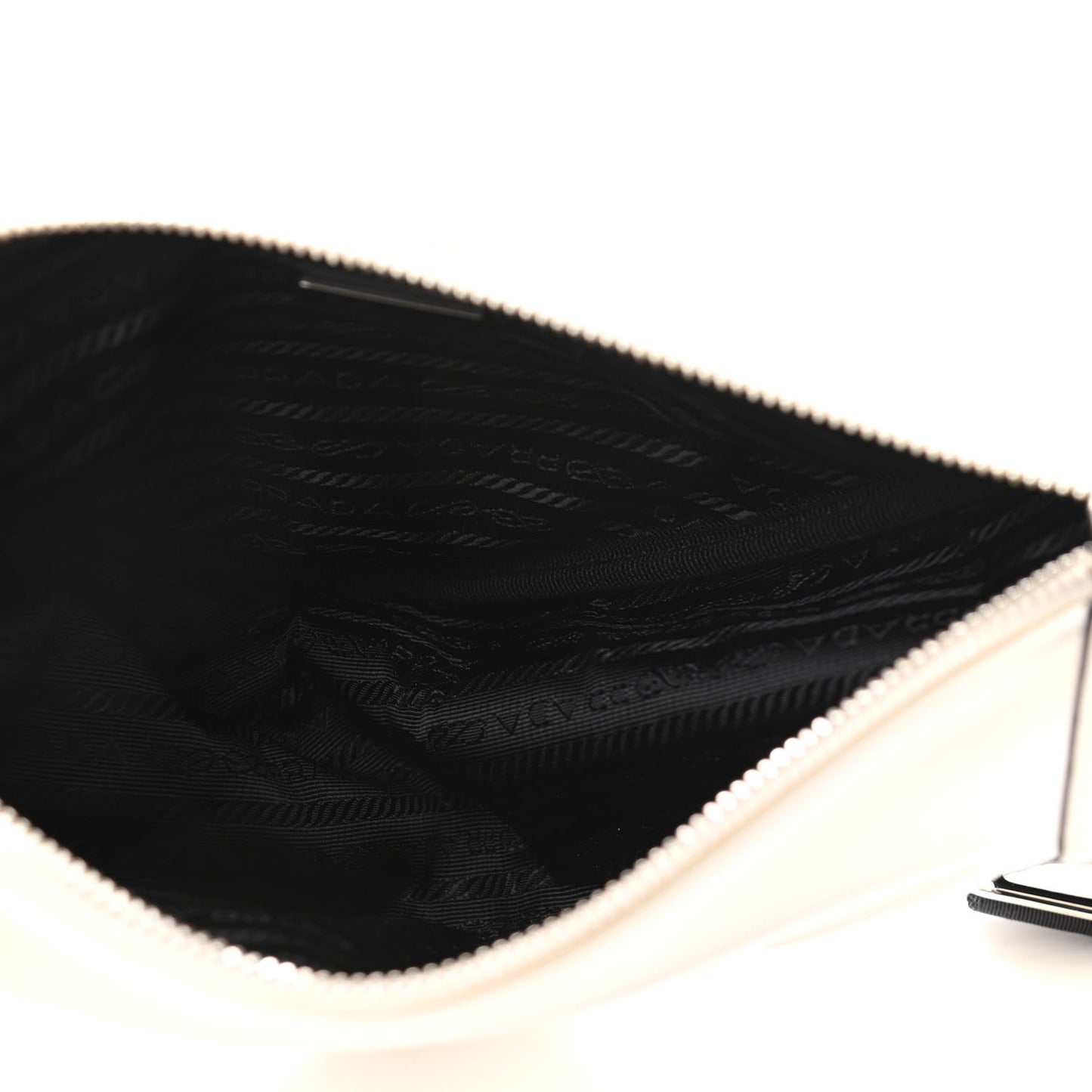 Grace Lux Triangle Shoulder Bag White