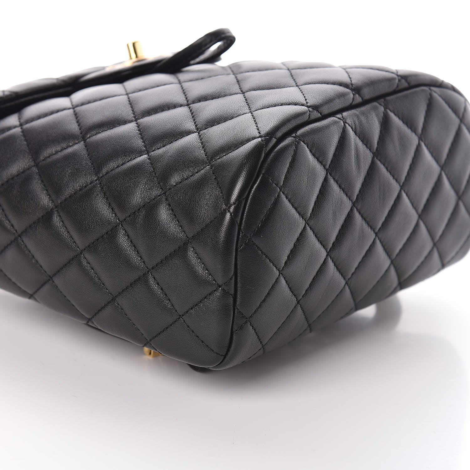 Chanel Lambskin Quilted Mini Urban Spirit Backpack Black 8 of 10