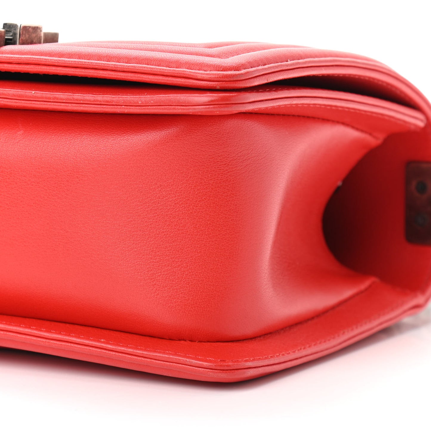 Galuchat Stingray Small Boy Flap Red