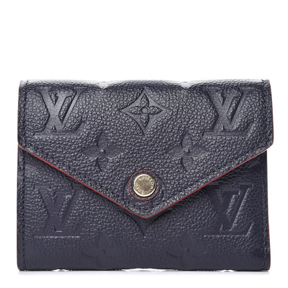 Louis Vuitton Empreinte Victorine Wallet Marine Rouge 1 of 8