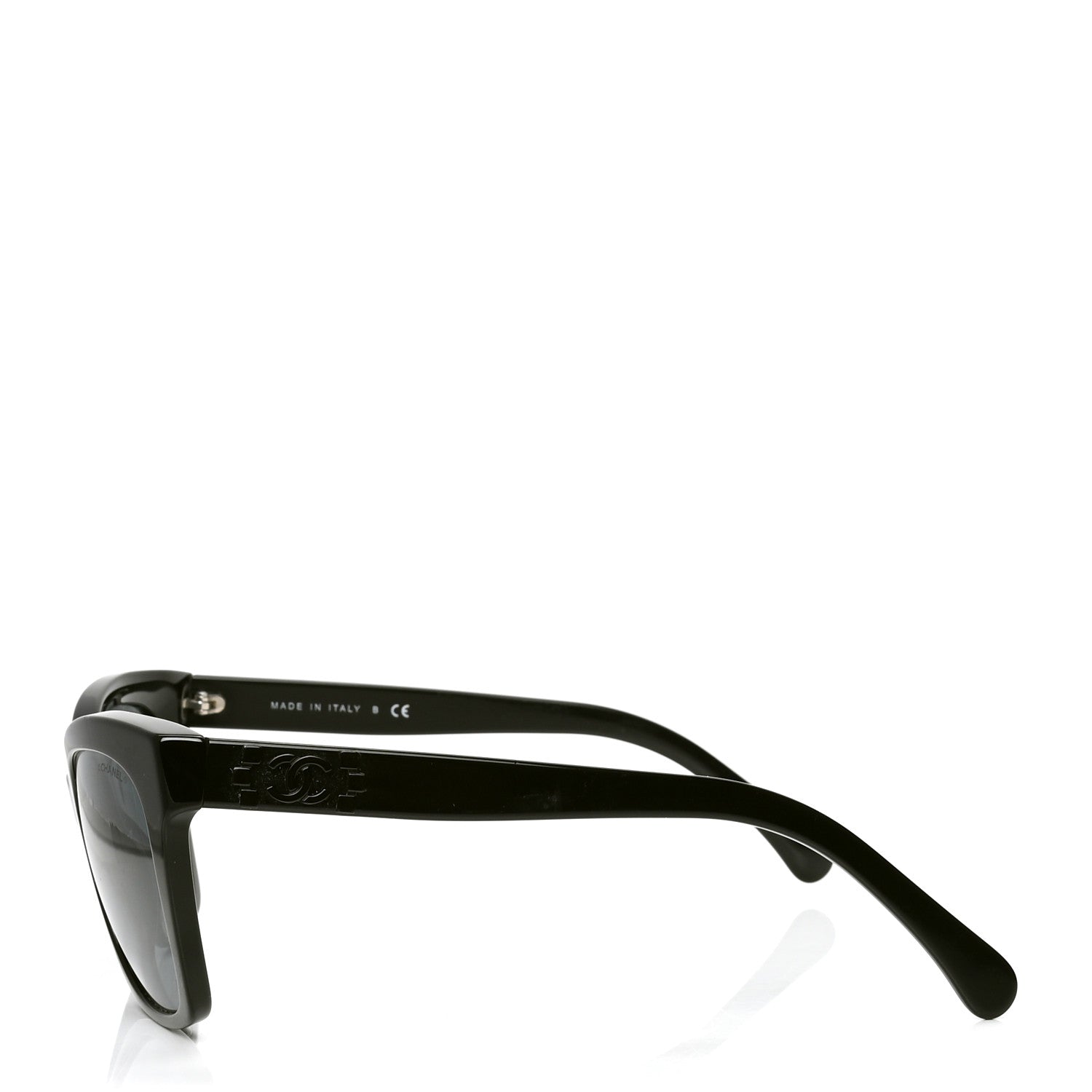 Chanel CC Butterfly Signature Sunglasses 5313 Black 3 of 4