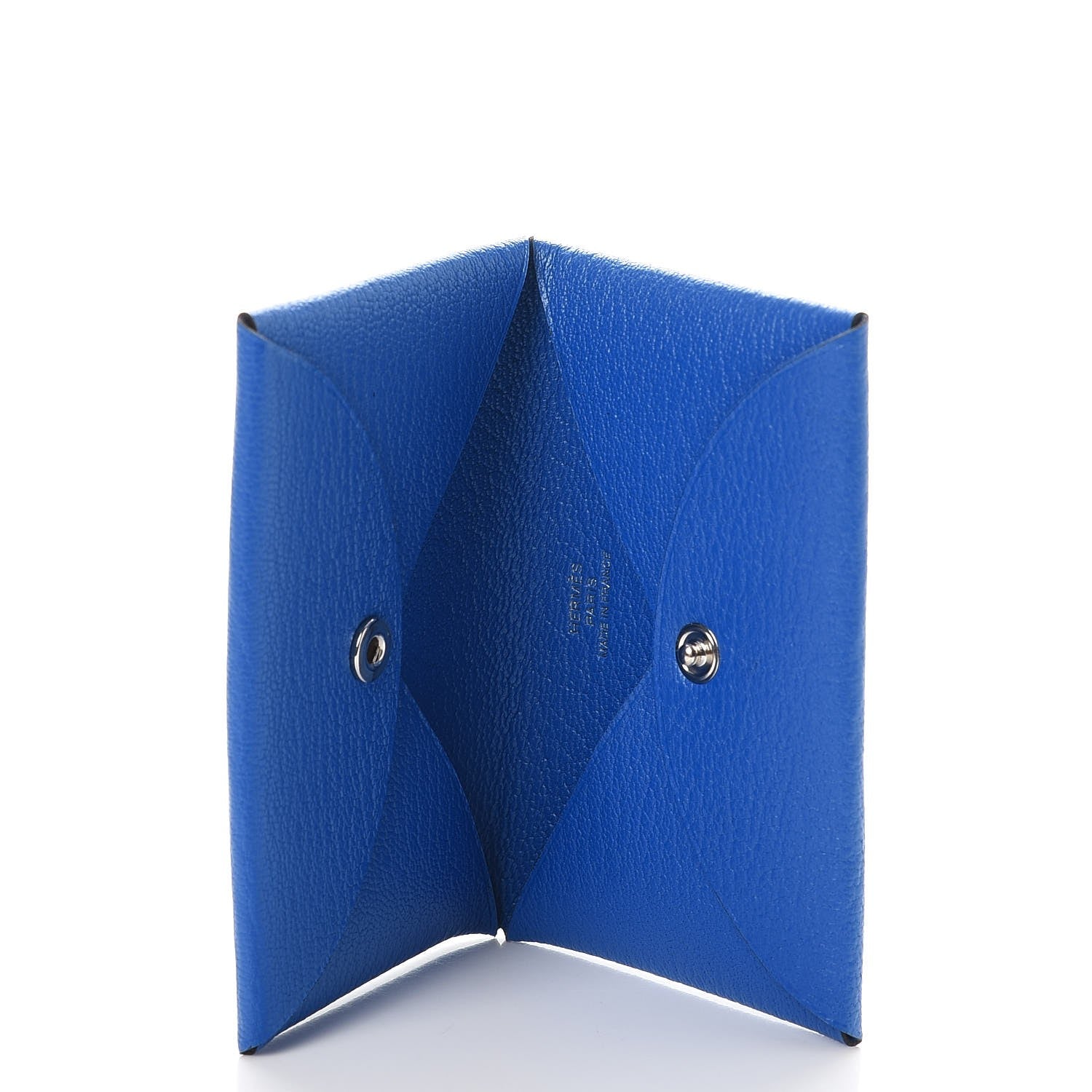 Hermes Chevre Mysore Calvi Card Case Mykonos 5 of 8