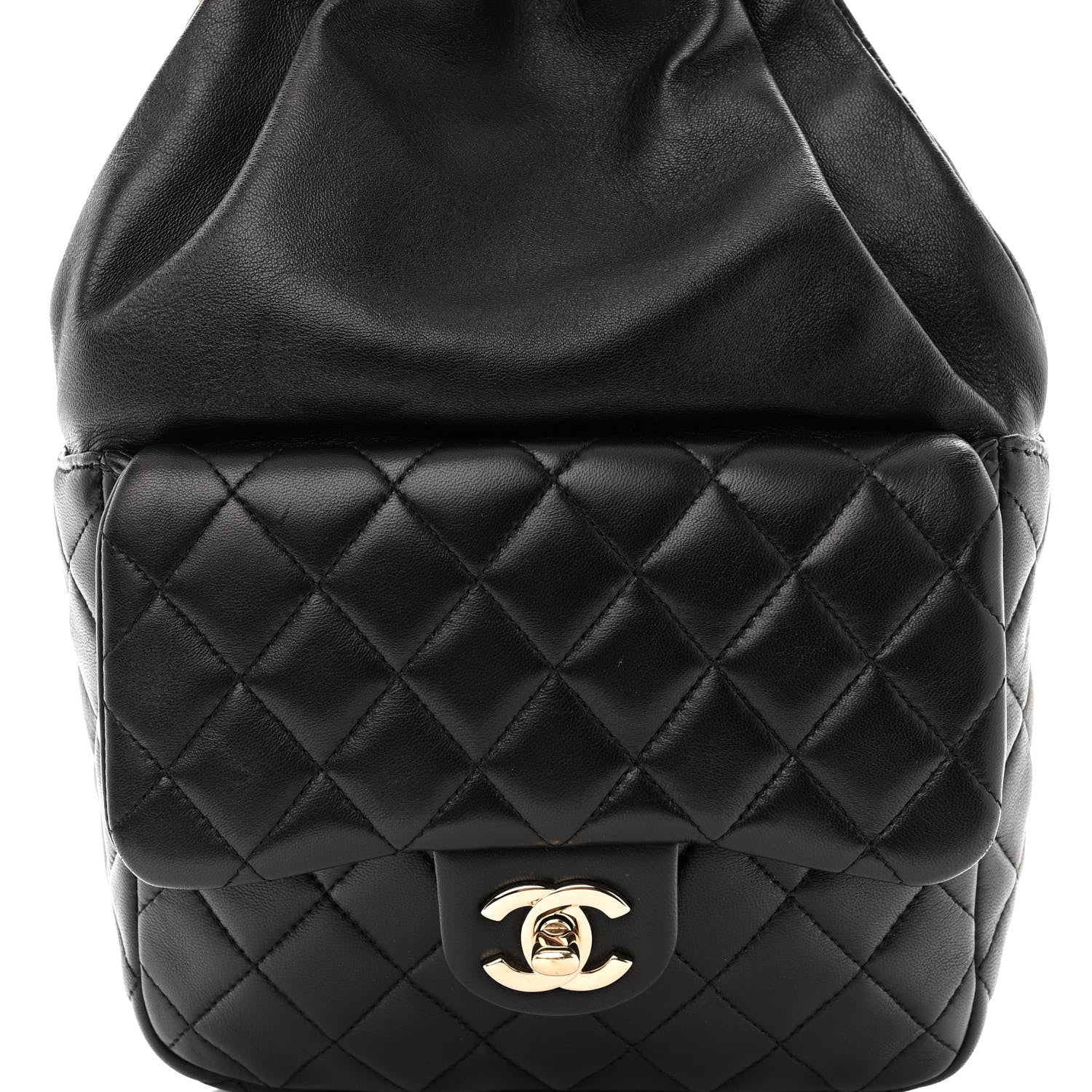 Chanel Lambskin Quilted Small in Seoul Backpack Black 7 of 9