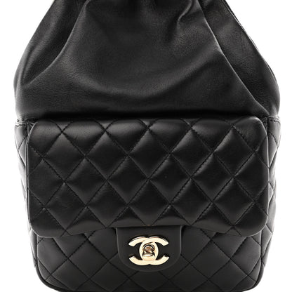 Chanel Lambskin Quilted Small in Seoul Backpack Black 7 of 9