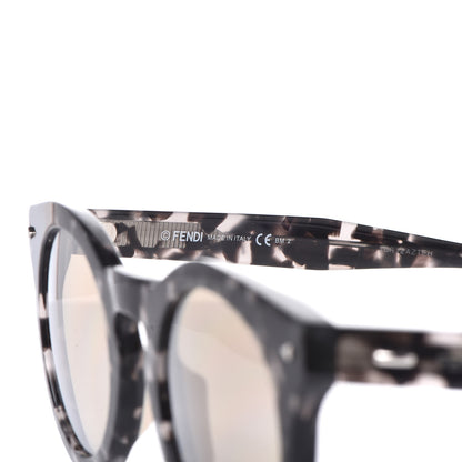 Fendi Round Sunglasses FF 0214/S Havana Black 5 of 8