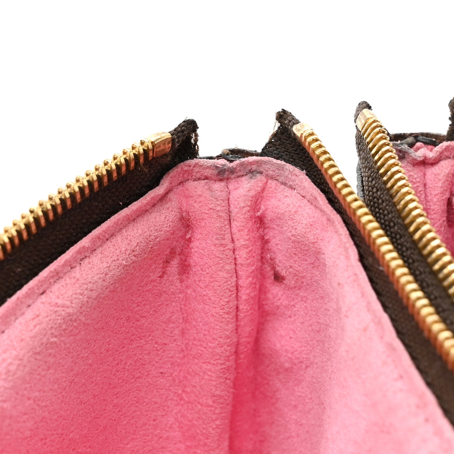 Monogram 2019 Christmas Animation Double Zip Pochette