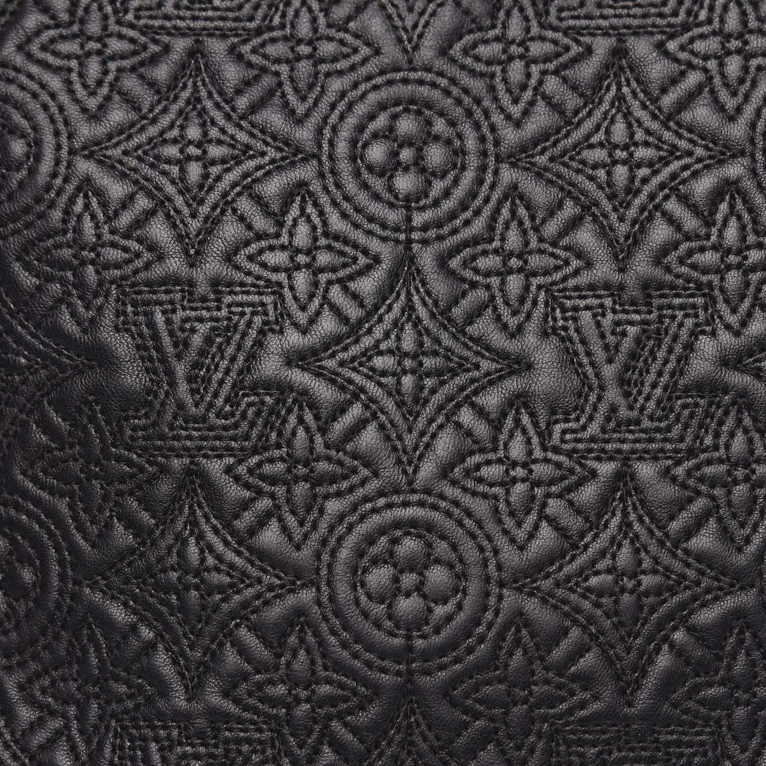 Louis Vuitton Monogram Lambskin Antheia Ixia MM Black 11 of 14