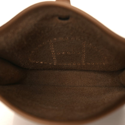 Hermes Taurillon Clemence Amazone Evelyne TPM Chai 5 of 9