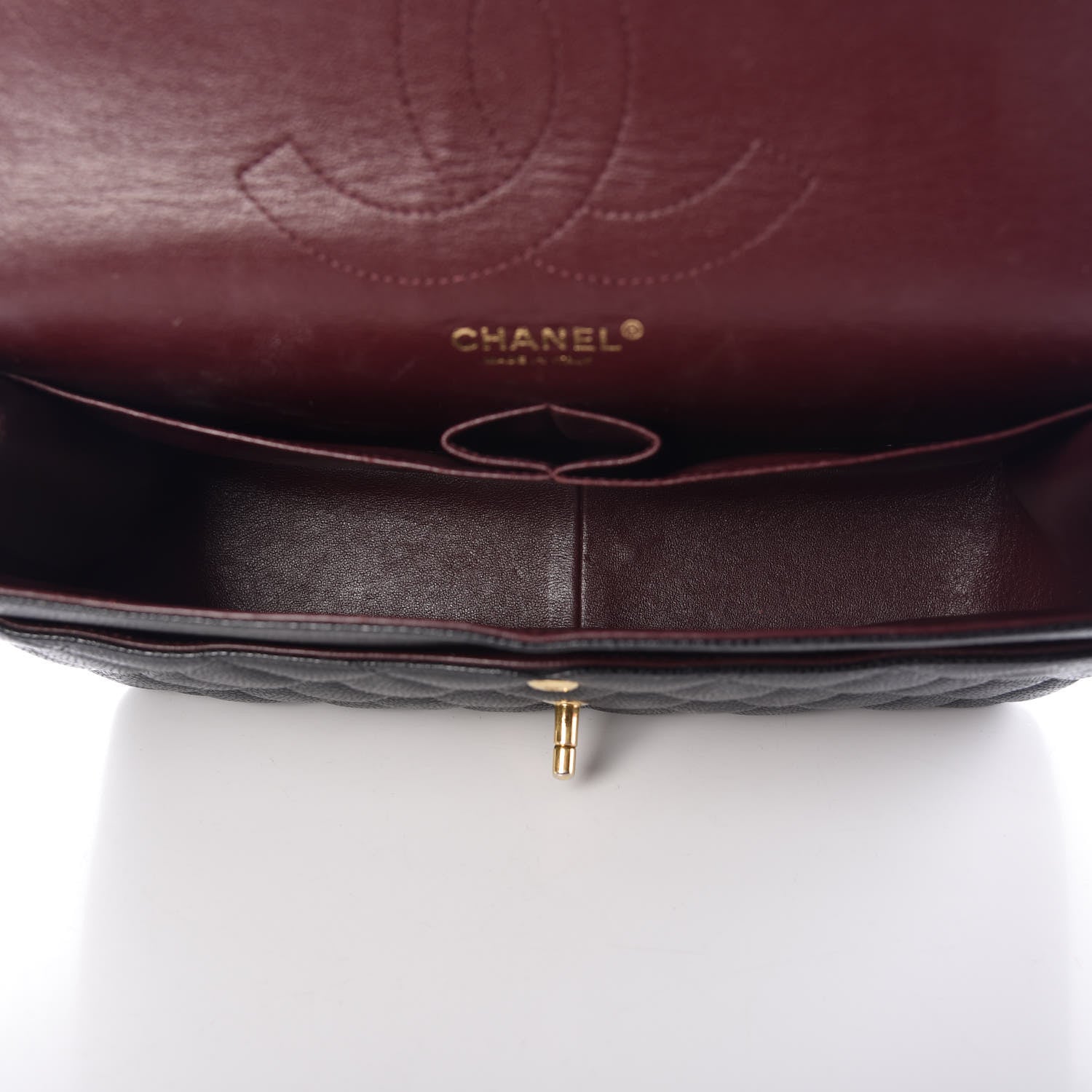 Chanel Caviar Quilted Jumbo Double Flap Black 5 of 13