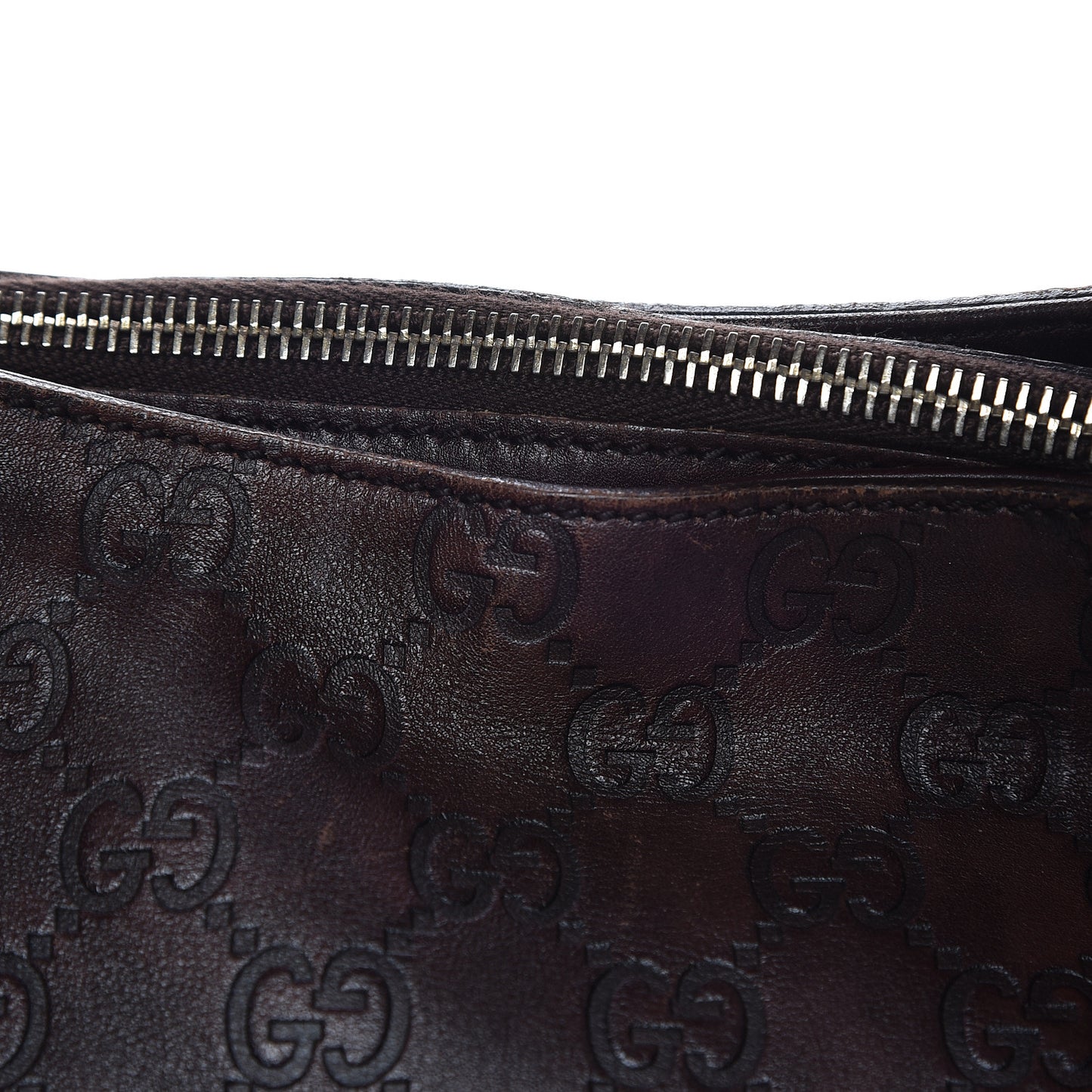 Guccissima Creole Hobo Chocolate