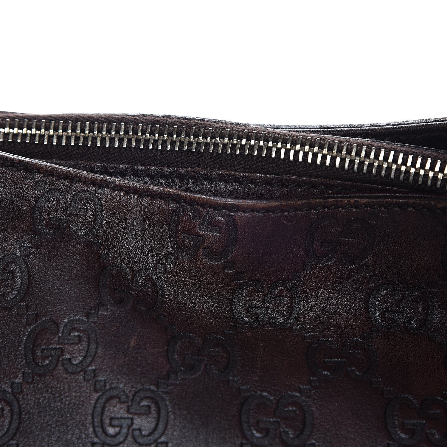 Gucci Guccissima Creole Hobo Chocolate 13 of 16