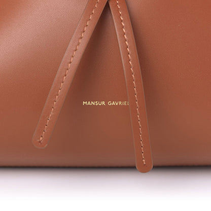 Mansur Gavriel Calfskin Mini Lady Bag Ginger 9 of 10