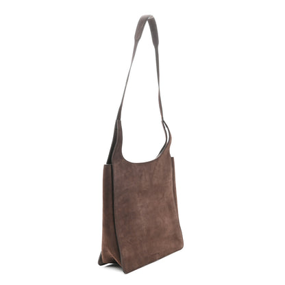 The Row Nubuck Jules Bag Brown 3 of 9