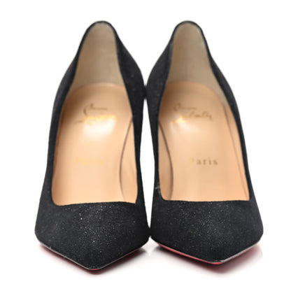 Christian Louboutin Glitter Decoltish 85 Pumps 36.5 Black 2 of 9