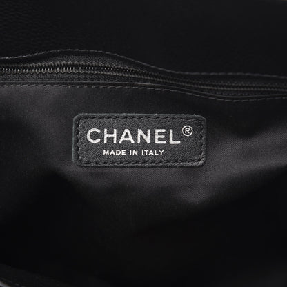 Chanel Caviar Quilted Grand Shopping Tote GST Black 5 of 9