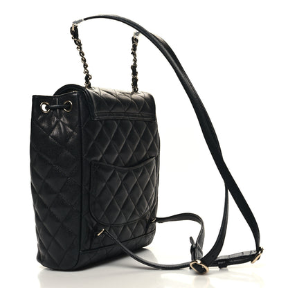 Chanel Caviar Quilted Urban Spirit Backpack Black 3 of 11