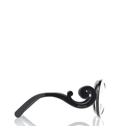 Prada Baroque Sunglasses SPR 13S Black 3 of 8