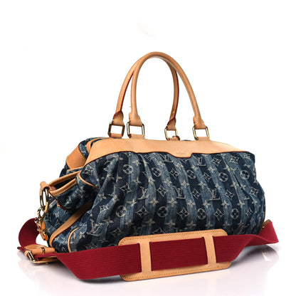 Louis Vuitton Denim Raye Cabas GM 3 of 10