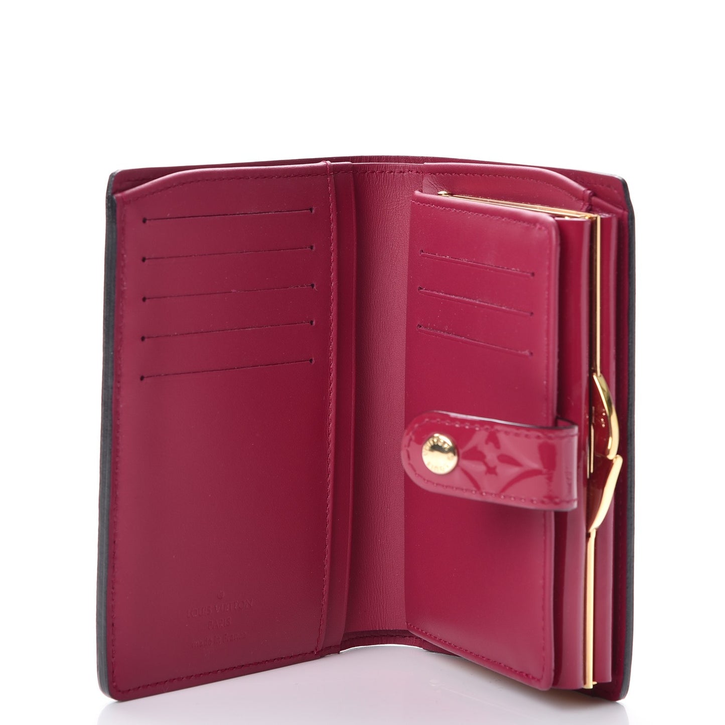 Vernis French Purse Wallet Rose Indien