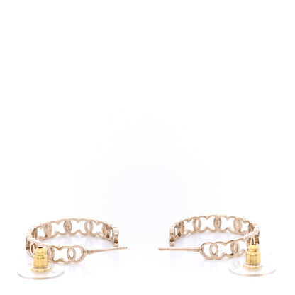 Chanel CC Hoop Earrings 3 of 5