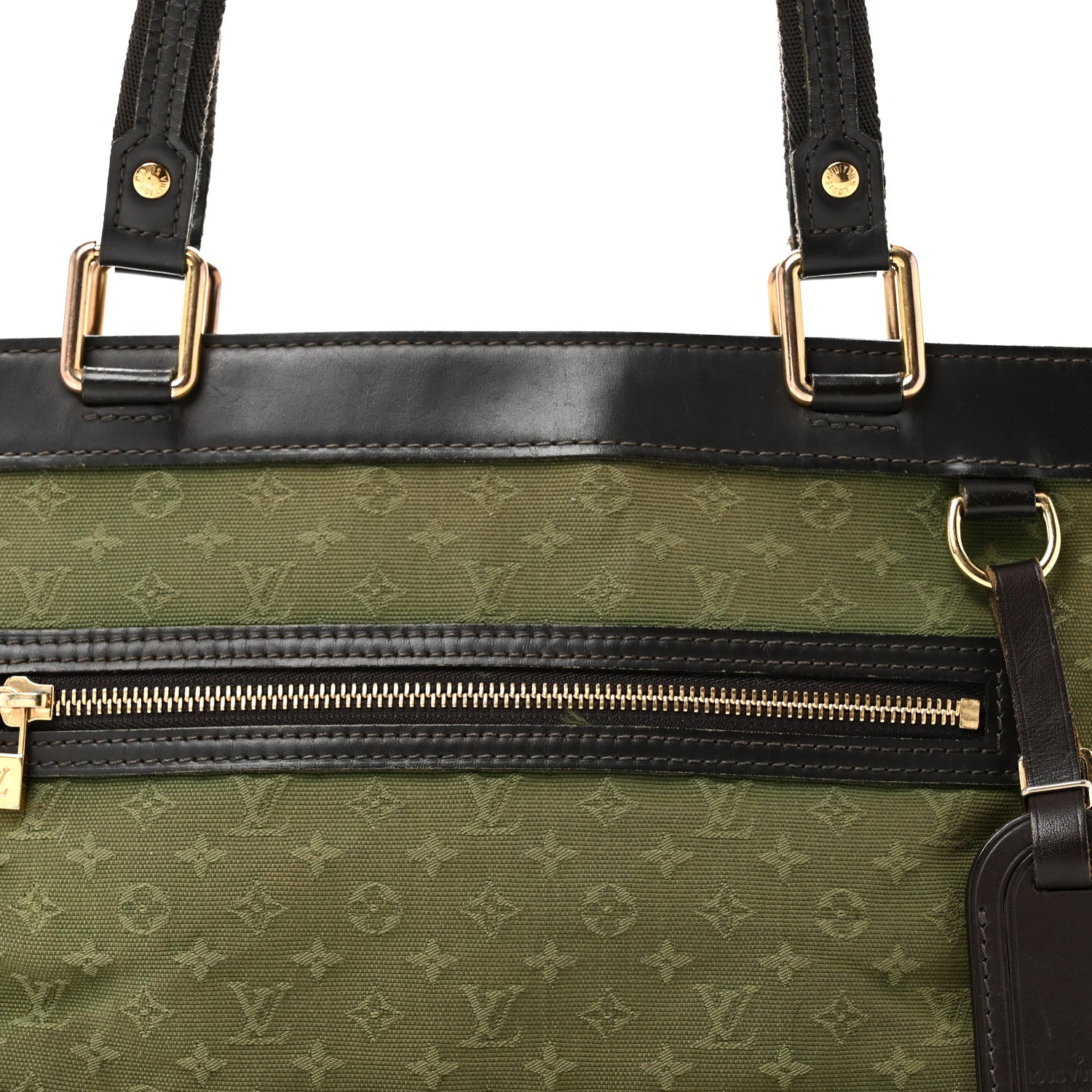 Louis Vuitton Mini Monogram Lucille PM Kaki 6 of 8