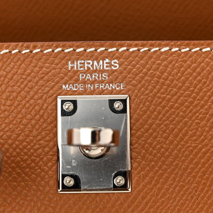 Hermes Epsom Kelly Sellier 25 Gold 6 of 11