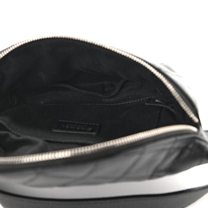 Chanel Grained Calfskin Quilted Waist Belt Bag Black 5 of 10