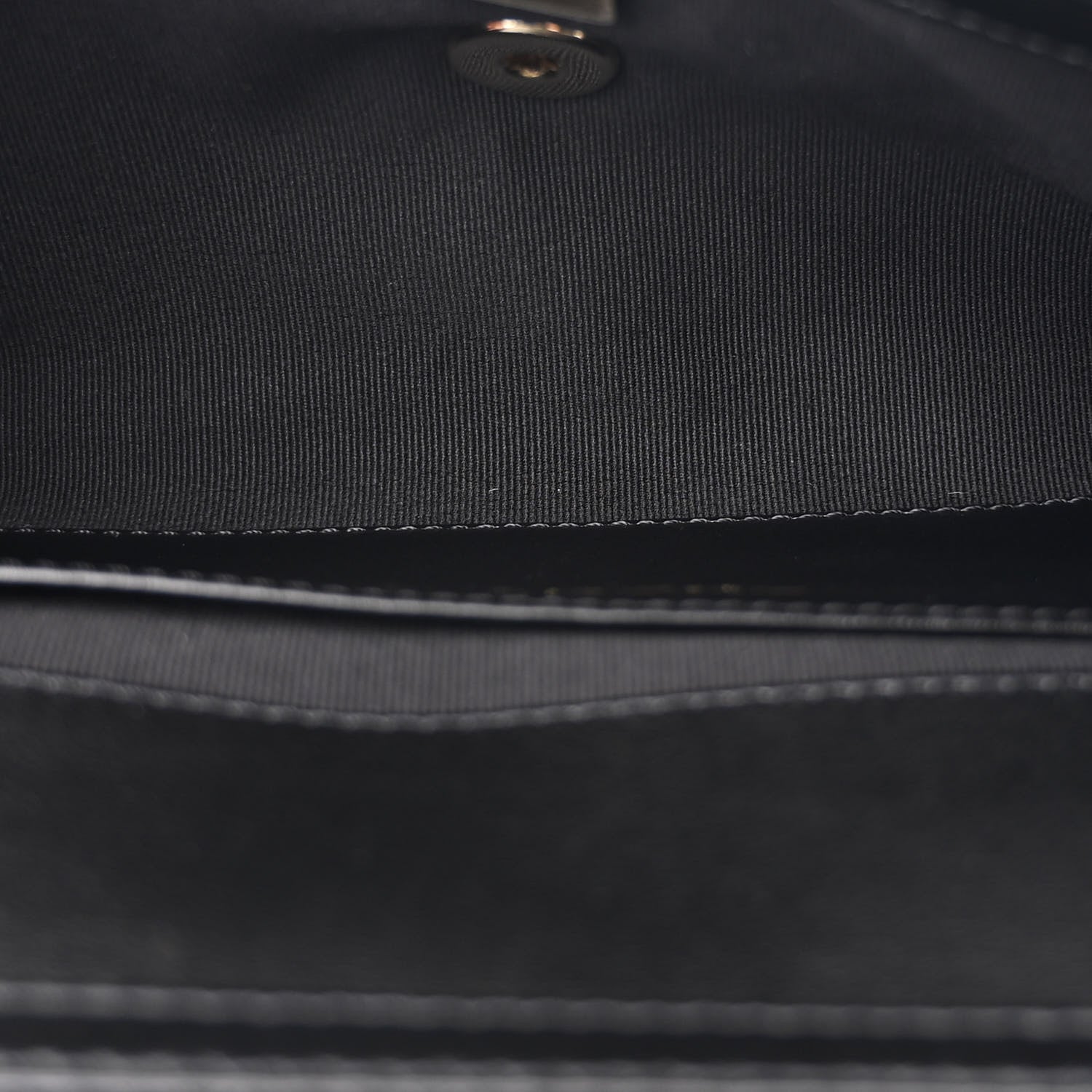 Chanel Lambskin Quilted Flap Clutch Bag With Chain Black 5 of 11