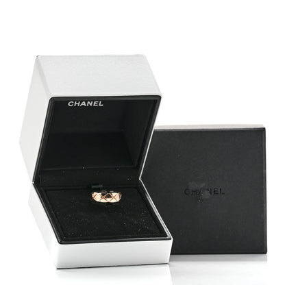 Chanel 18K Beige Gold Small Coco Crush Ring 53 6.5 6 of 6
