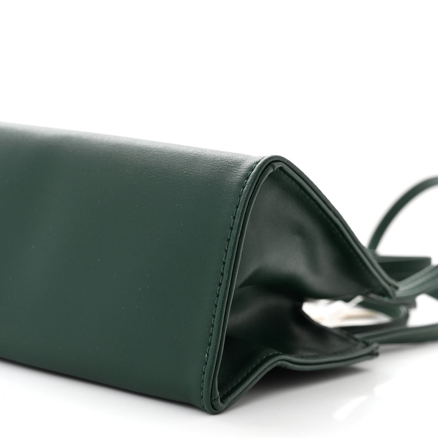 Telfar Vegan Leather Small Shopping Bag Dark Olive 10 of 10