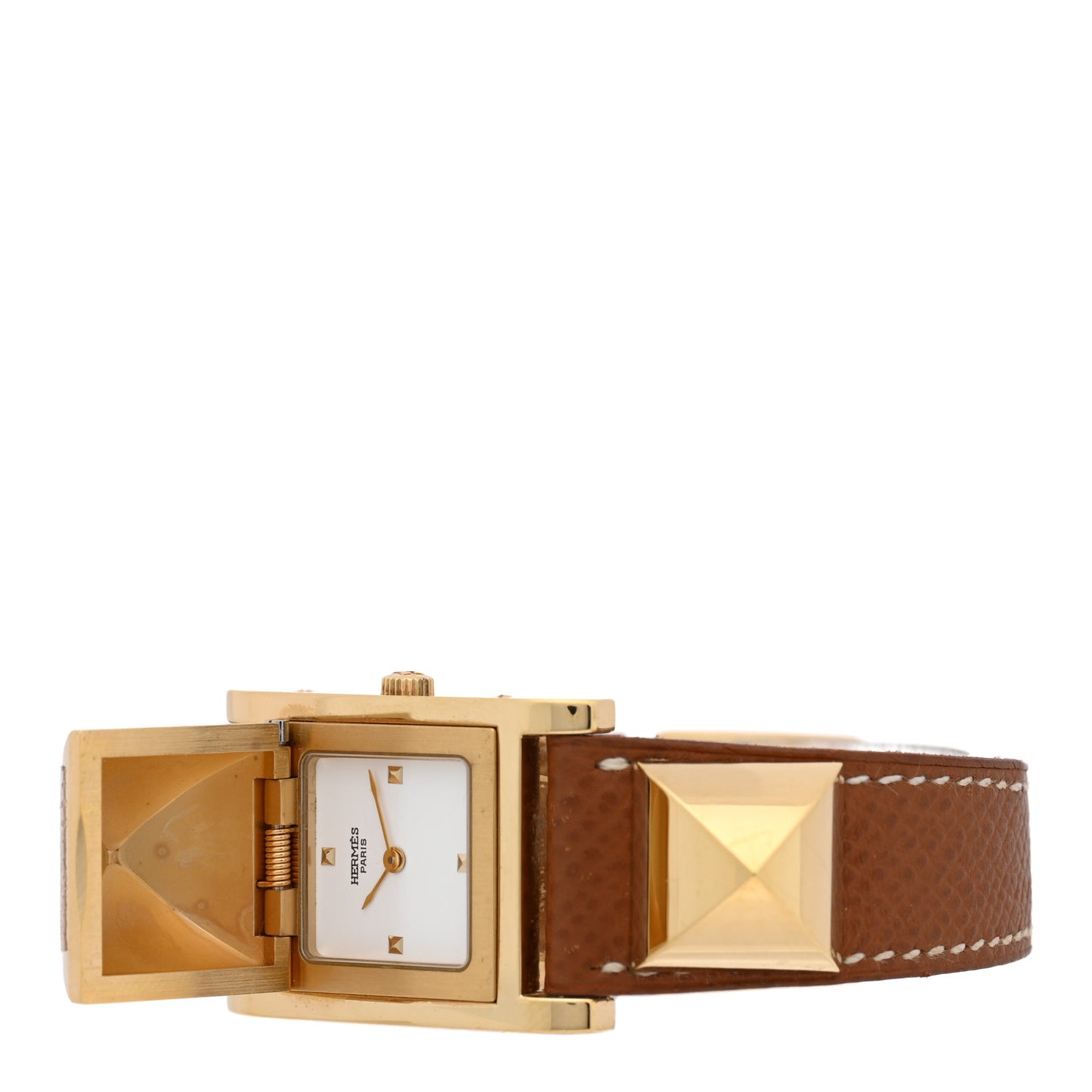 Stainless Steel Epsom 23mm Medor Quartz Watch Gold Gold