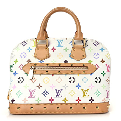 Louis Vuitton Monogram Multicolor Alma White 1 of 10
