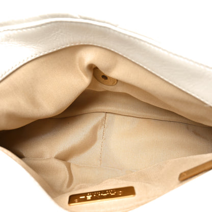 Chanel Lambskin Quilted Medium Chanel 19 Flap White 5 of 10