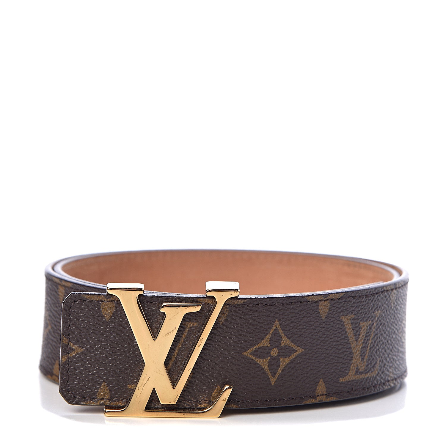 Louis Vuitton Monogram 40mm LV Initiales Belt 80 32 1 of 16