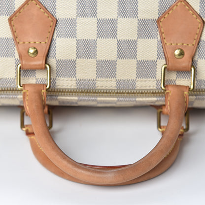 Louis Vuitton Damier Azur Speedy 35 17 of 17
