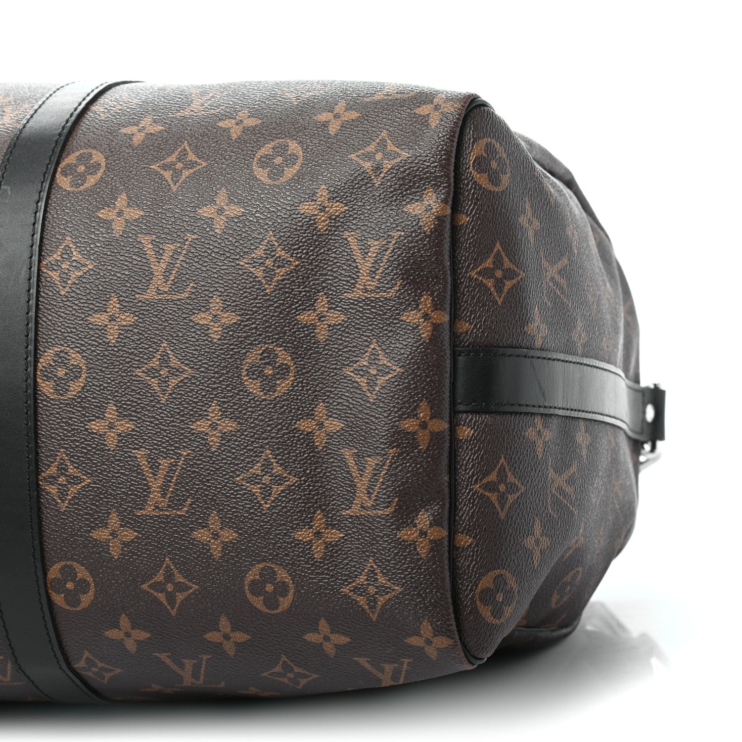 Louis Vuitton Monogram Macassar Keepall Bandouliere 45 9 of 9